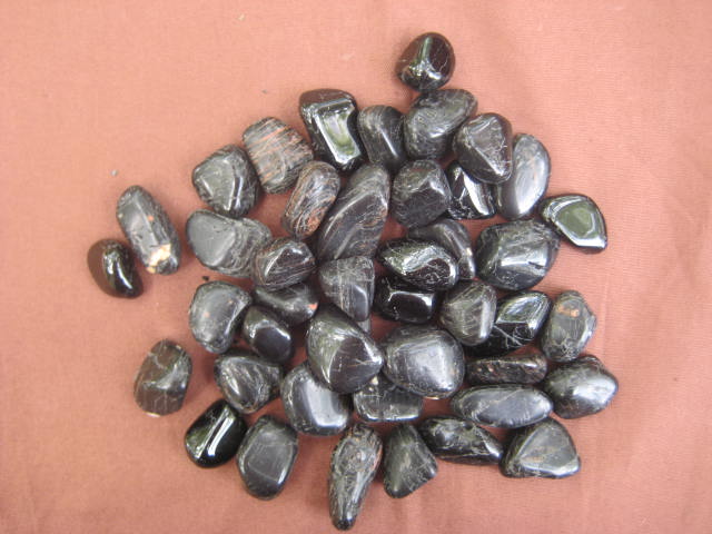 Tourmaline Black  Tumbled Very Protective Stone 1777